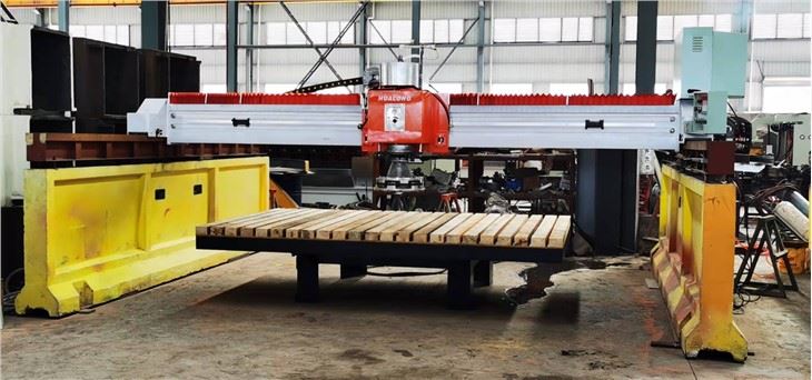 Single Head Bridge Stone Polisher