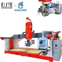 ¿Cuáles son los modos de control de una máquina CNC para piedra de 5 ejes?